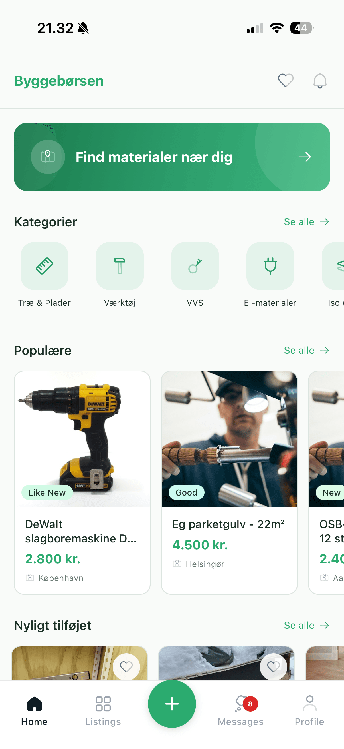 Byggebørsen startside