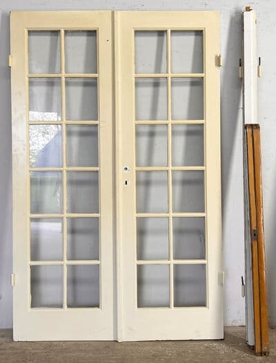 Fransk dør med karm - 1