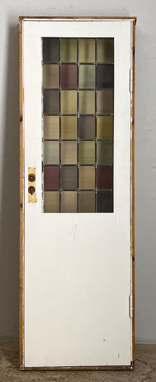 Indvendig dør med glas - 1