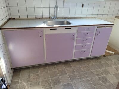 Komplet lille 60'er køkken - 1