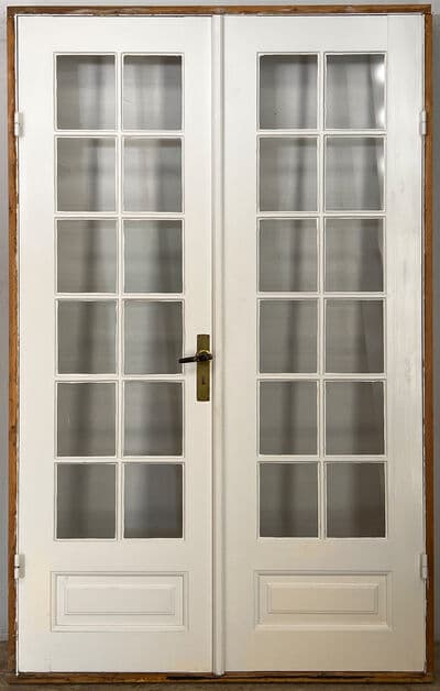 Fransk dør med karm