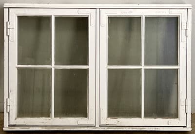 Bøjsø sprossevindue med koblede rammer - 1