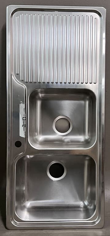 Dobbelt stålvask fra Blanco - 1