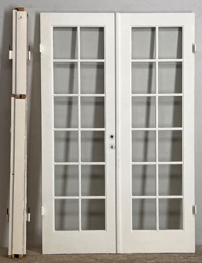 Fransk dør med karm - 1