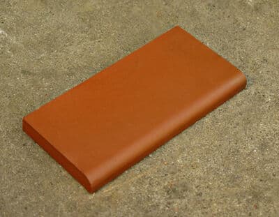 Hasle rød klinke med afrundet langside - 1