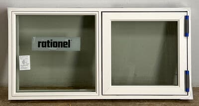 Rationel vindue - 3-lagsglas - 1