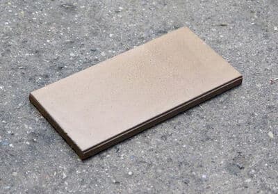 Brun klinke, 9,7x19,3x1,1 cm - 1