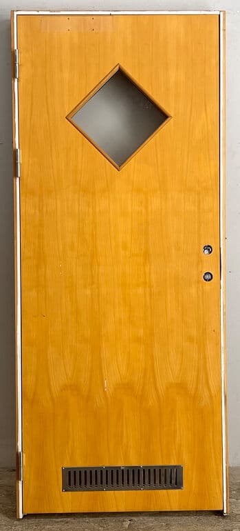 Indvendig dør med glas - 1