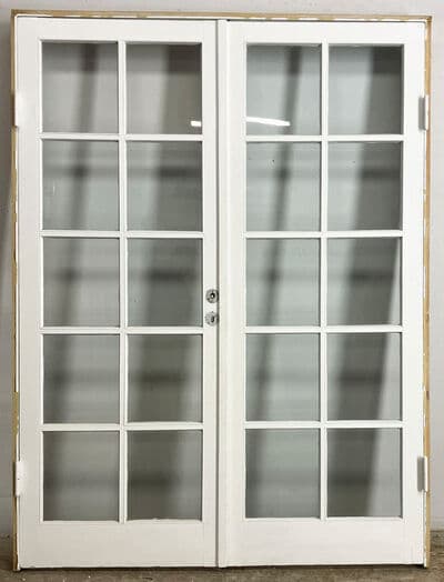 Fransk dør med karm - 1