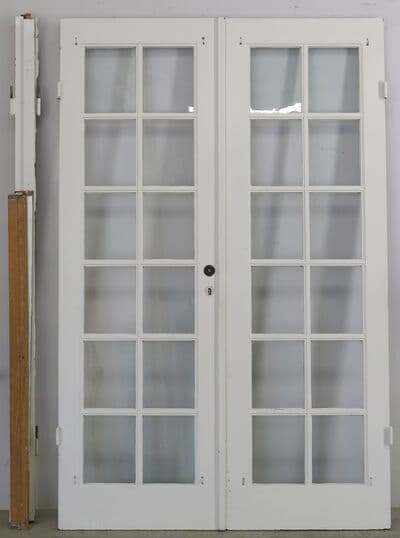 Fransk dør med karm - 1