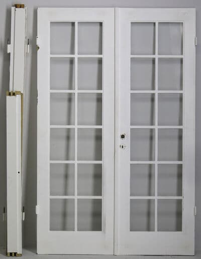 Fransk dør med karm - 1