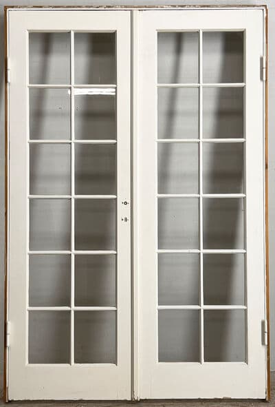 Fransk dør med karm - 1