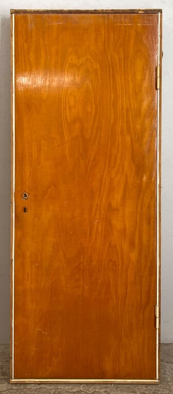 Bøgefineret dør med karm - 1