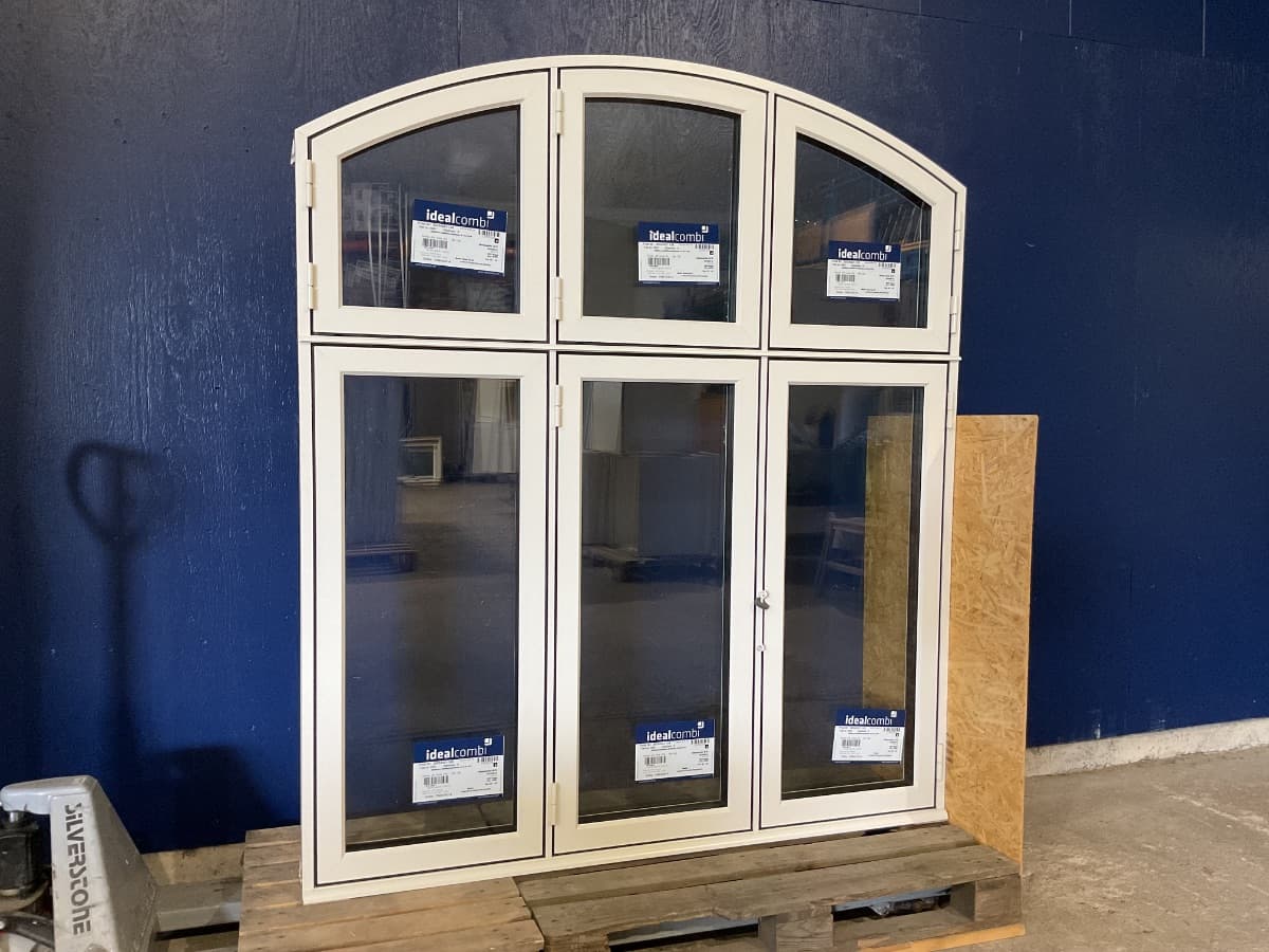 IdealCombi vinduesparti med buet top - 1