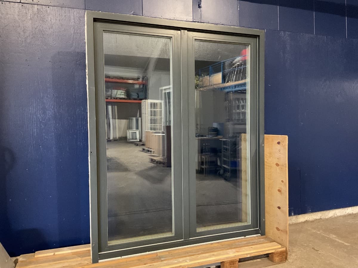 Rationel dobbelt terrassedør  - 1