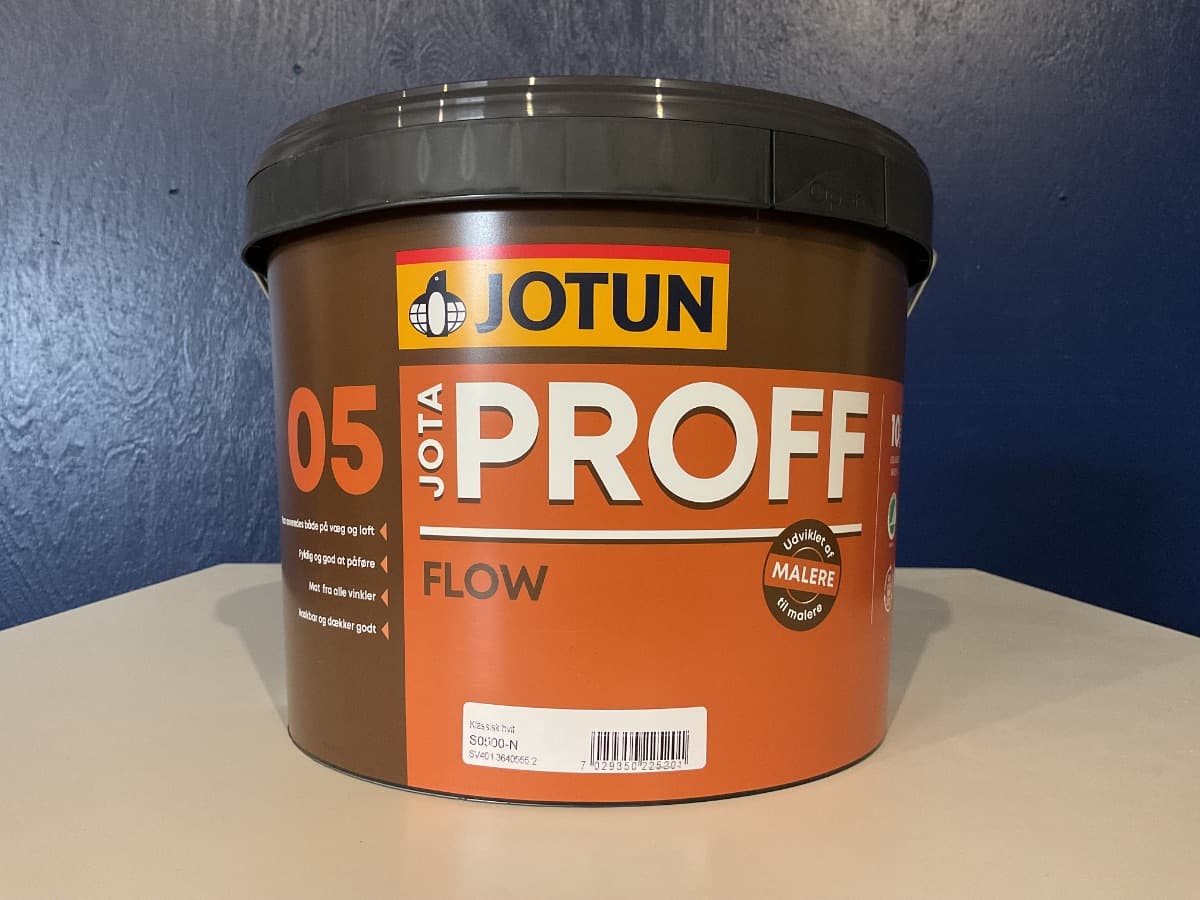 Hvid Jotun Jotaproff Flow 05 | 9 L - 1