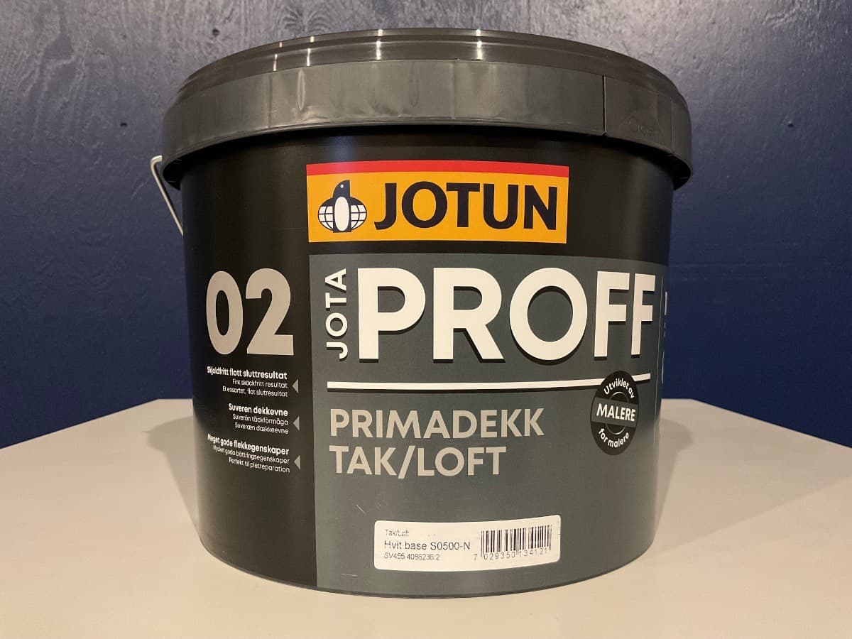 Jotaproff Primadekk Hvid Tak 02| 9 L - 1