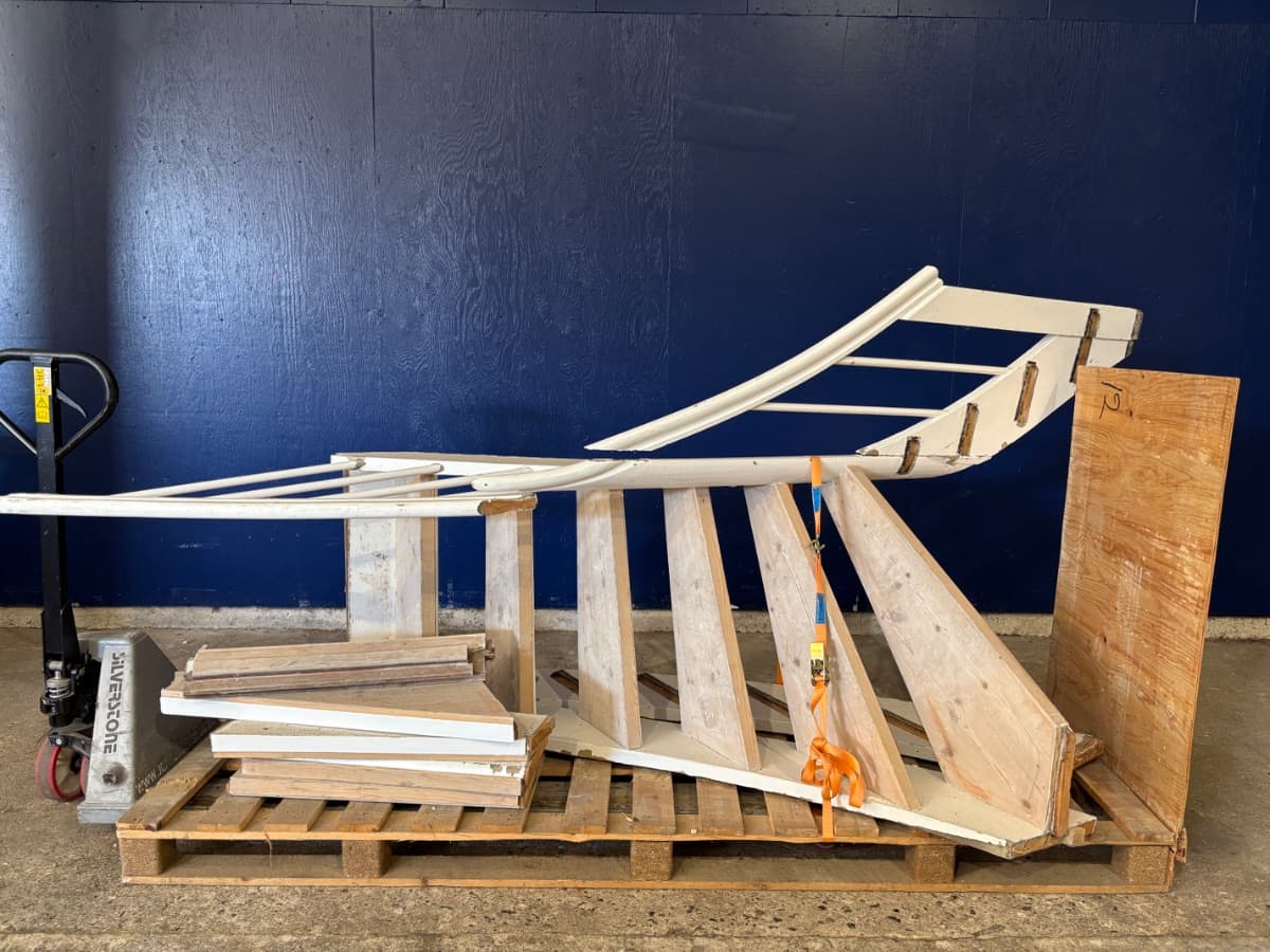 Trappe fra præstegård  - 1