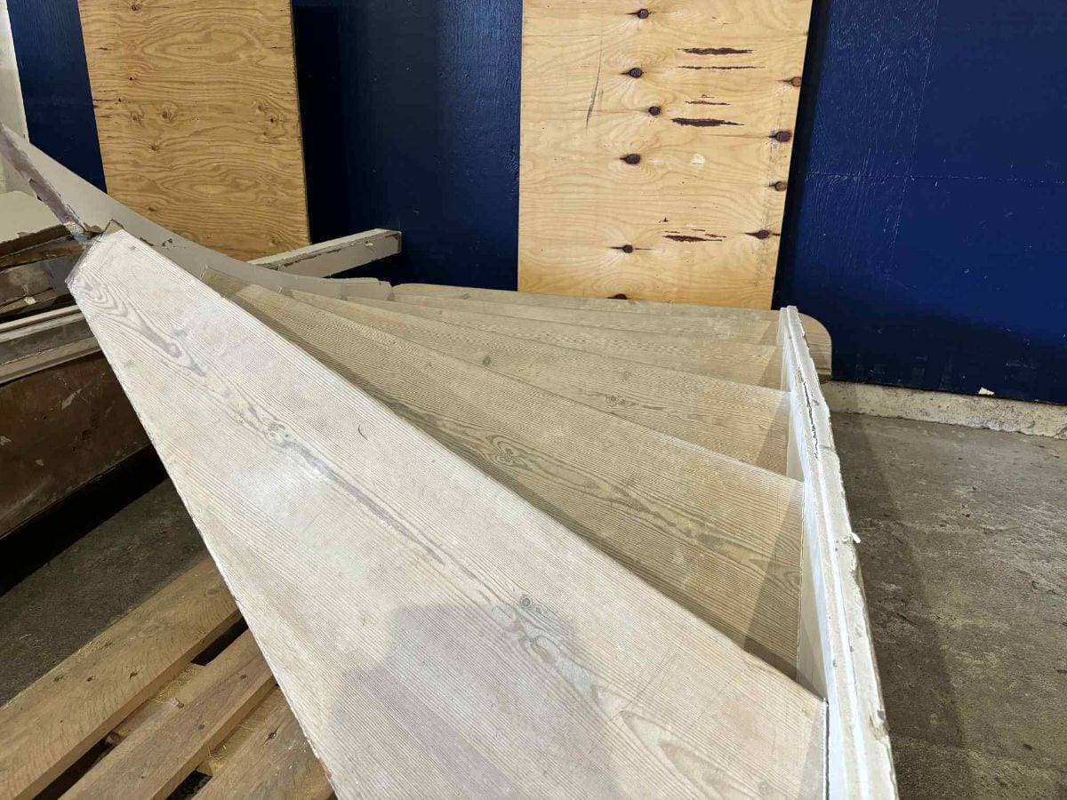 Trappe fra præstegård  - 1