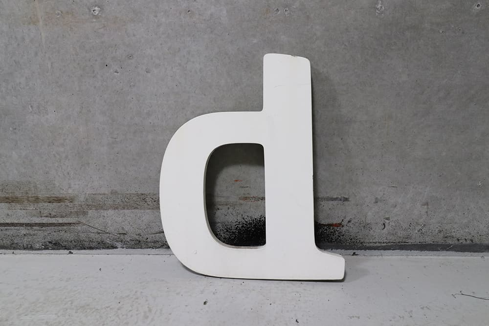 6 akrylbogstaver “l”, “t”, og “d” - 1