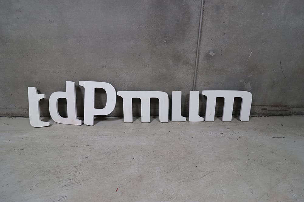 9 akrylbogstaver - 1