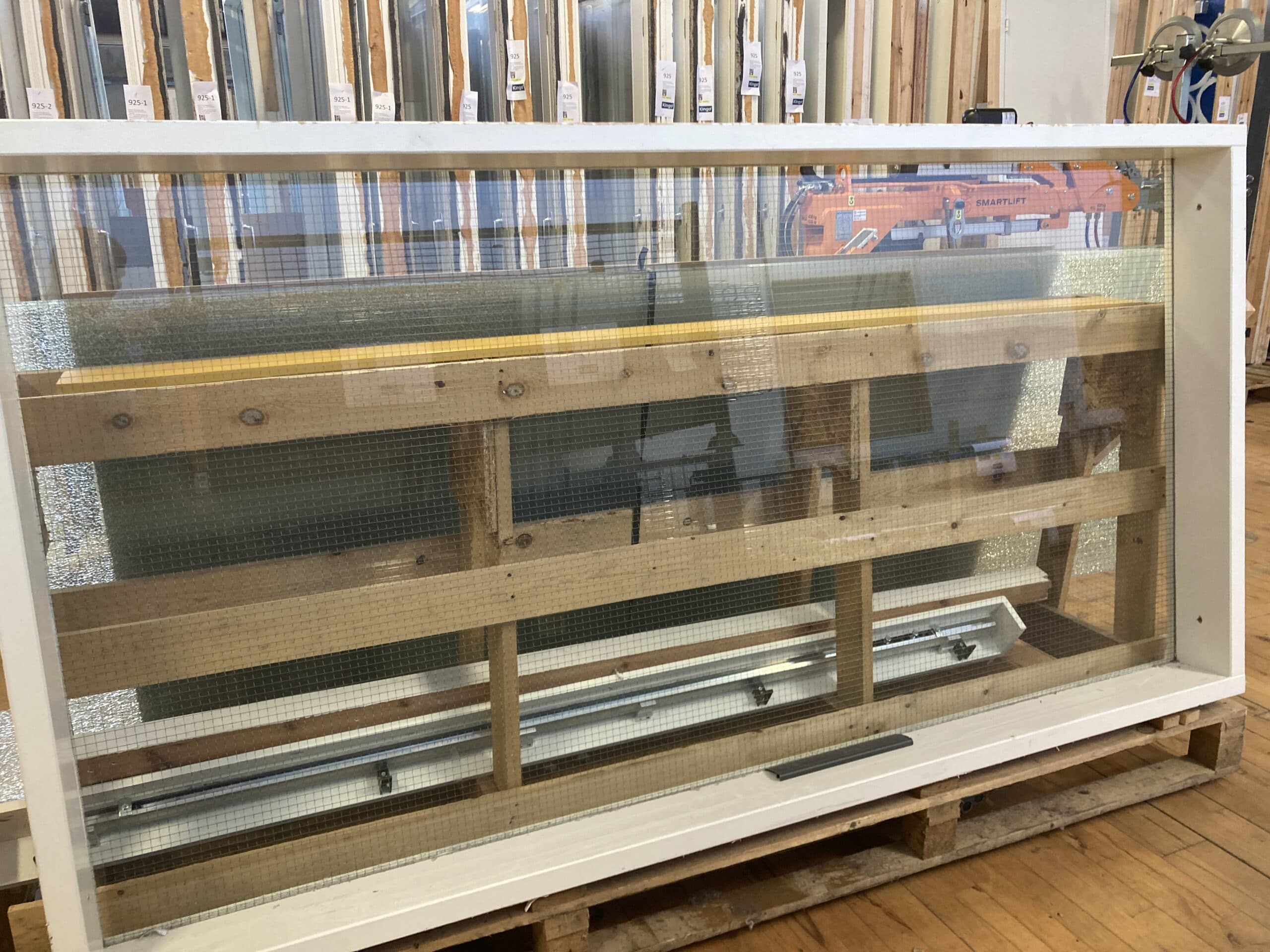 Fast karm vindue 228x120cm - 1