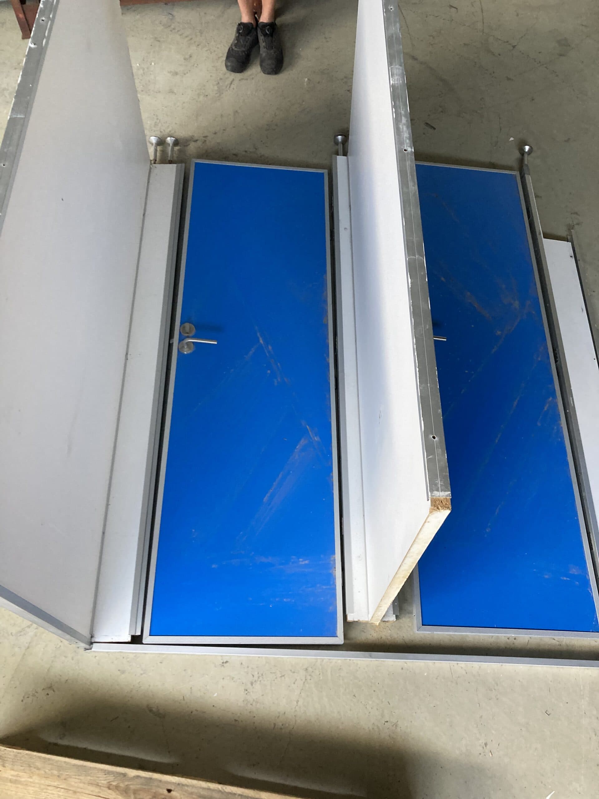 Lamipro Toilet afskærmning/spanske vægge B1630xD1125xH2080mm - 1