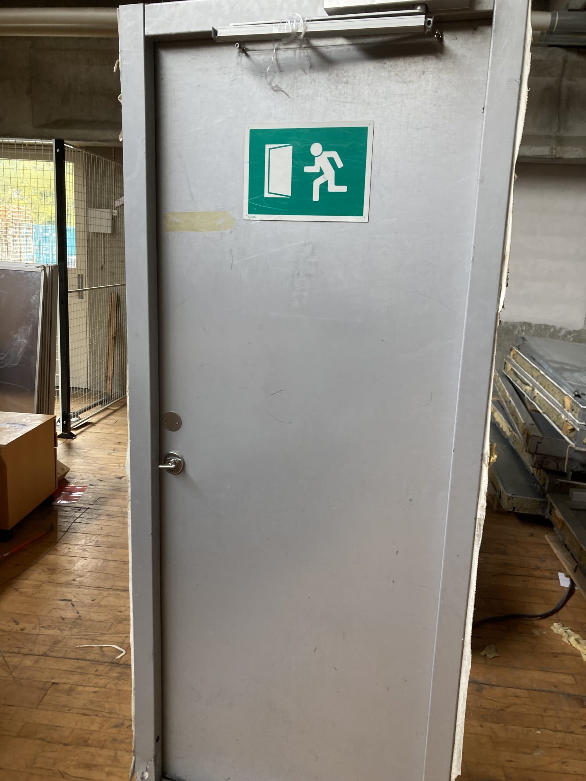 Ståldør uklasseficeret 880x2095mm - 1