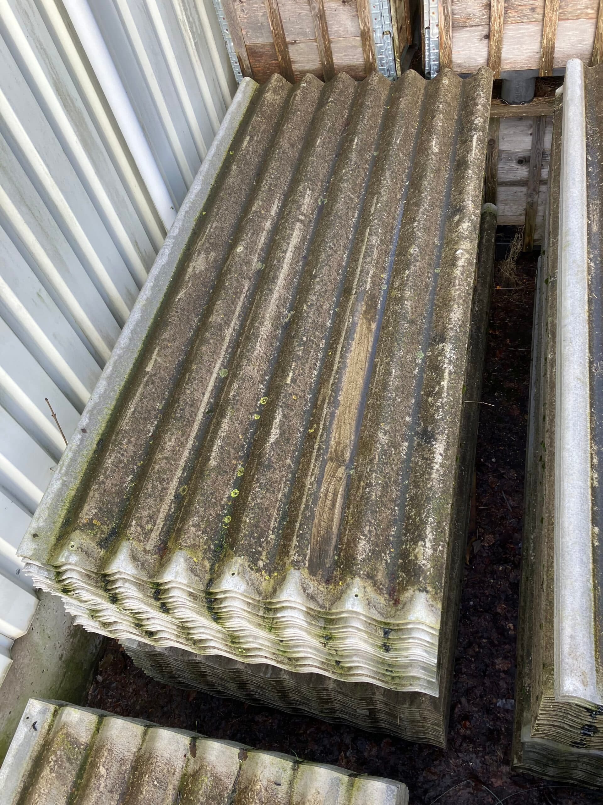 Bølgeplade 1090×2270 mm Patineret - 1