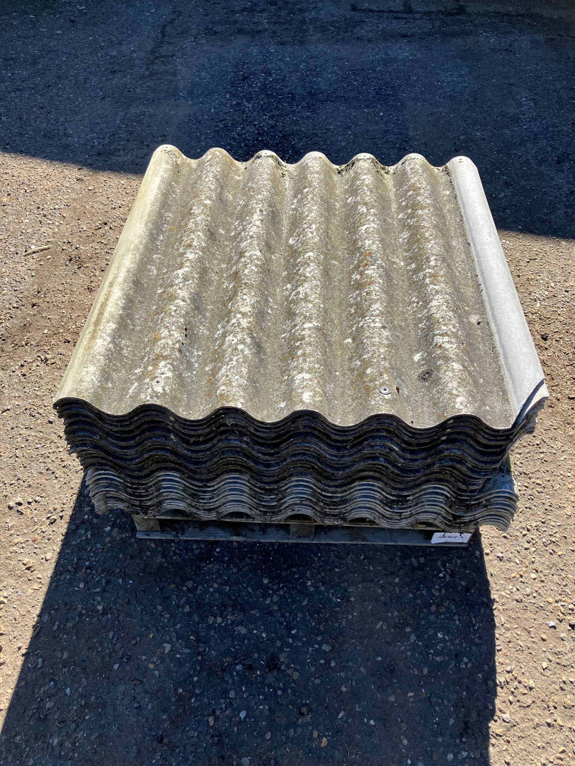 Bølgeplade Ivarcem 700T 1168x1220mm. Patineret. - 1