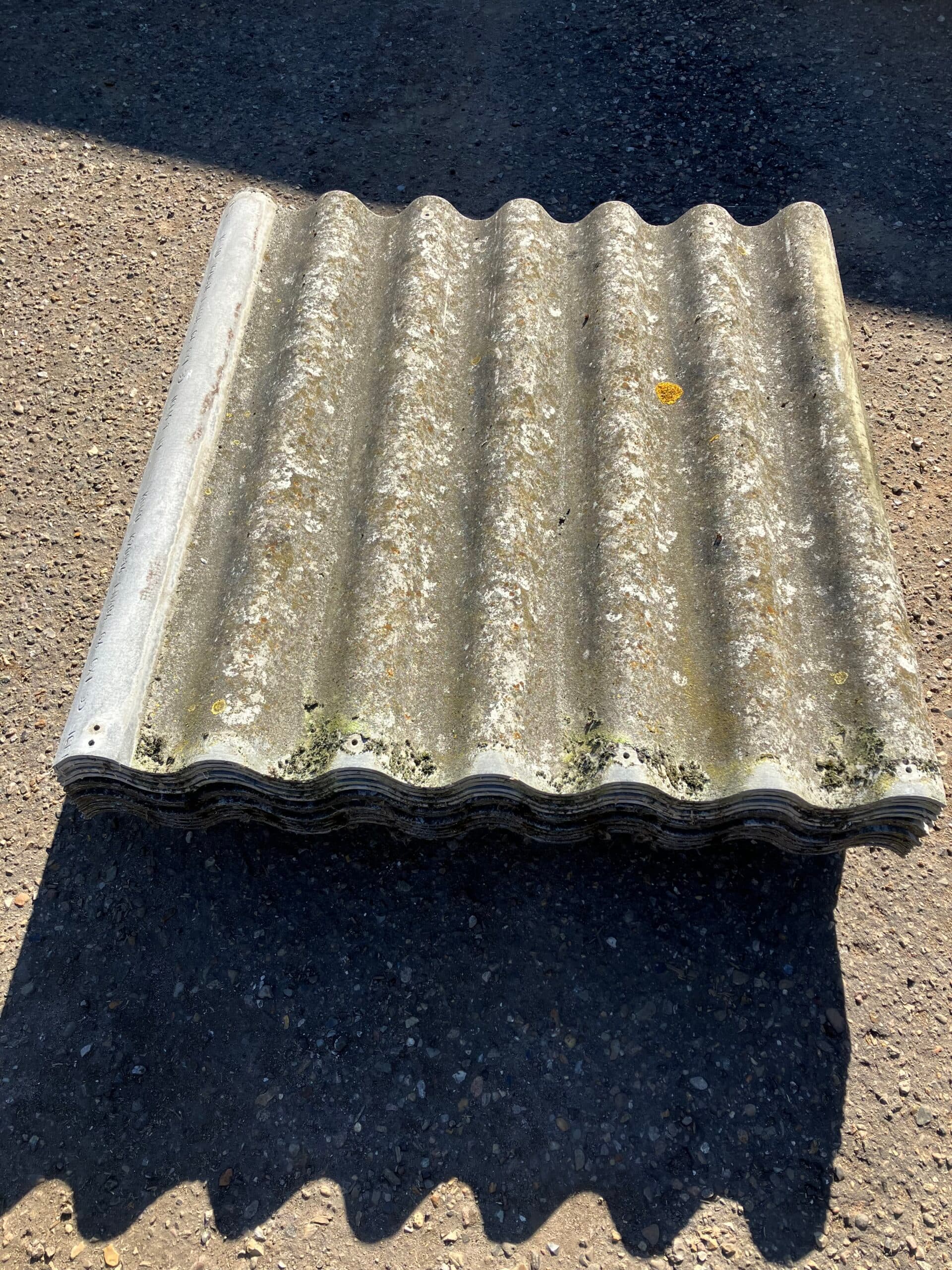 Bølgeplade Ivarcem 700T 1168x1220mm. Patineret. - 1