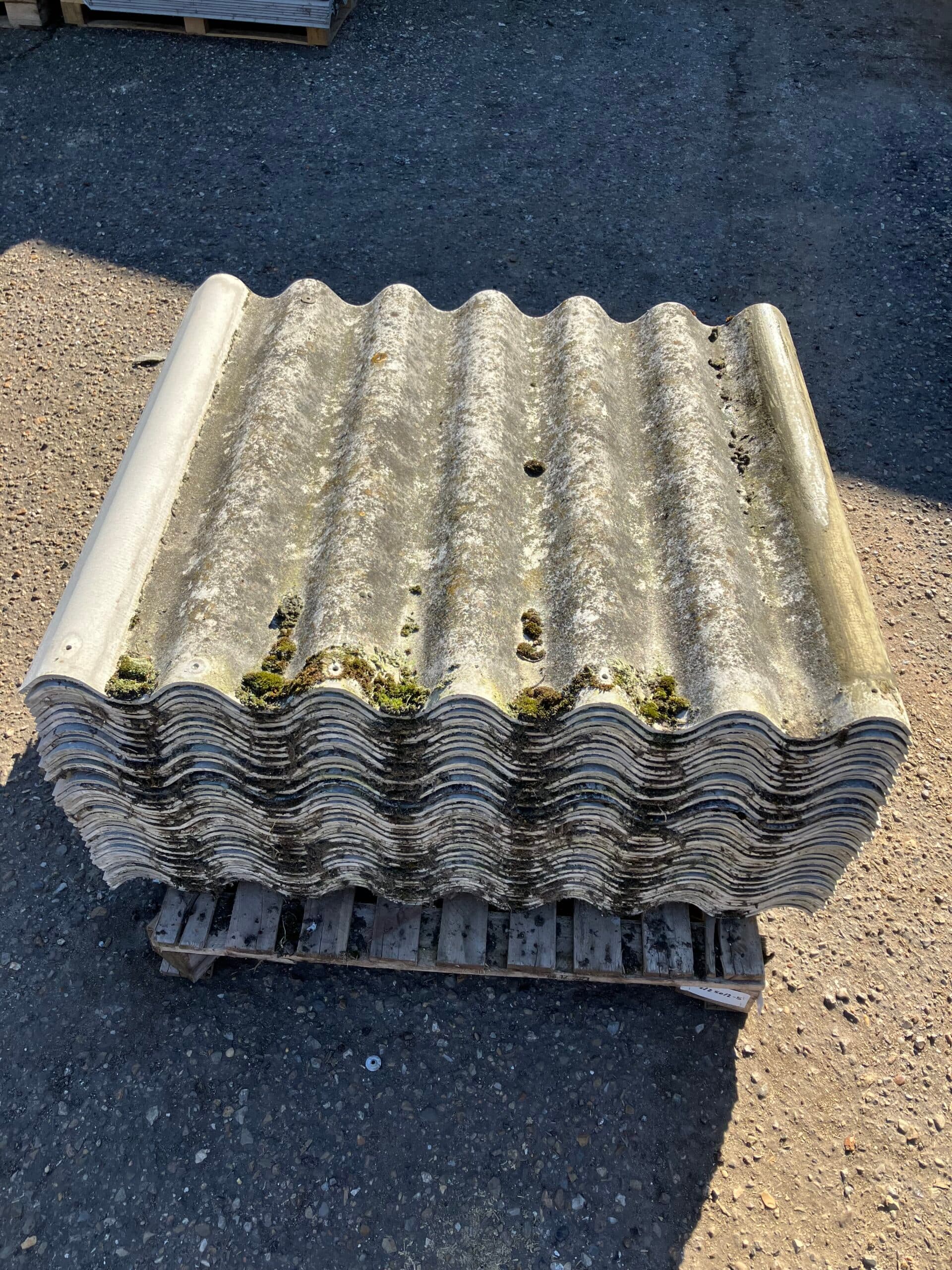 Bølgeplade Ivarcem 700T 1168×1030 mm. Patineret - 1