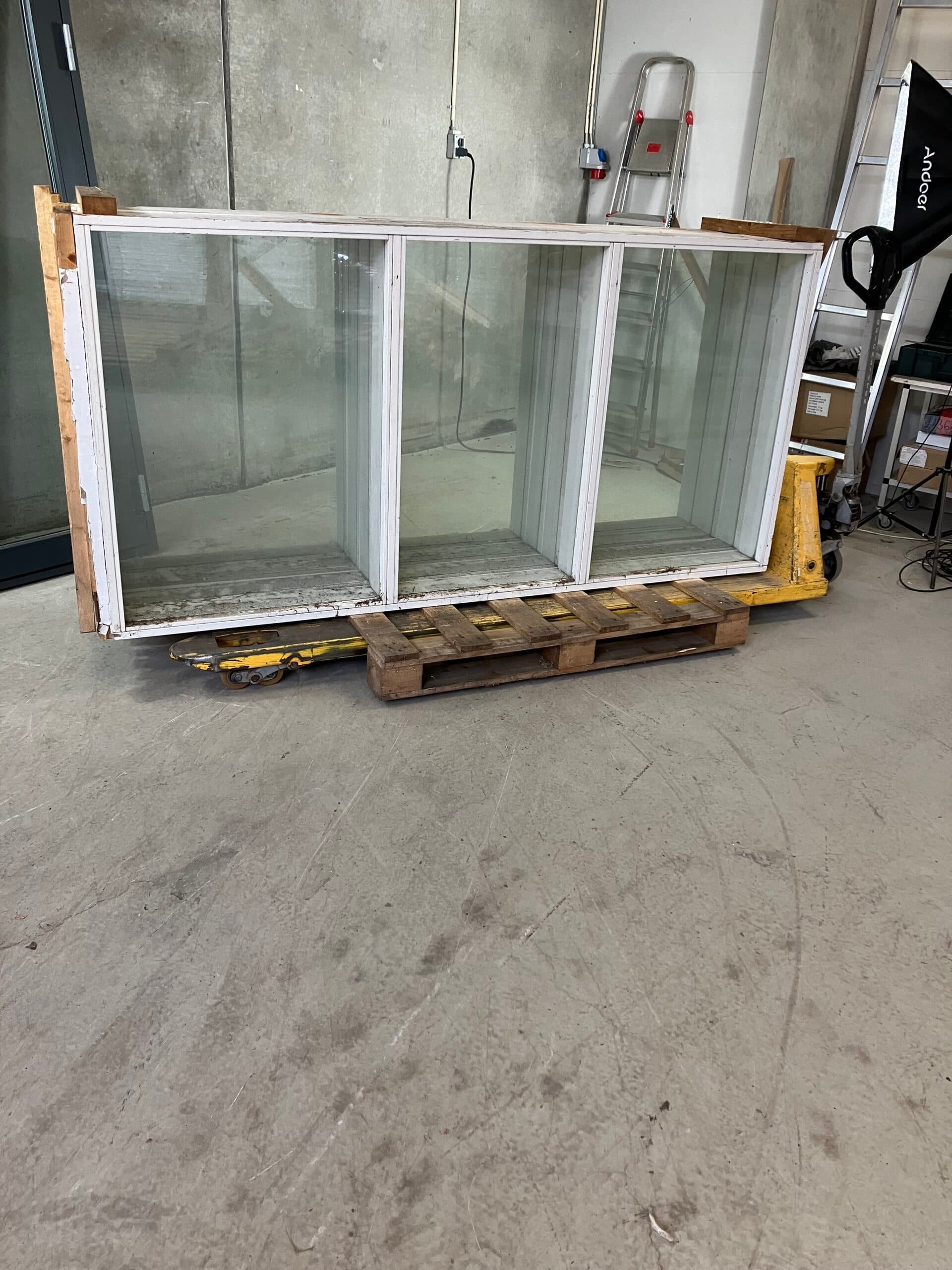 3-fags fastkarm vindue 2080x1045mm - 1