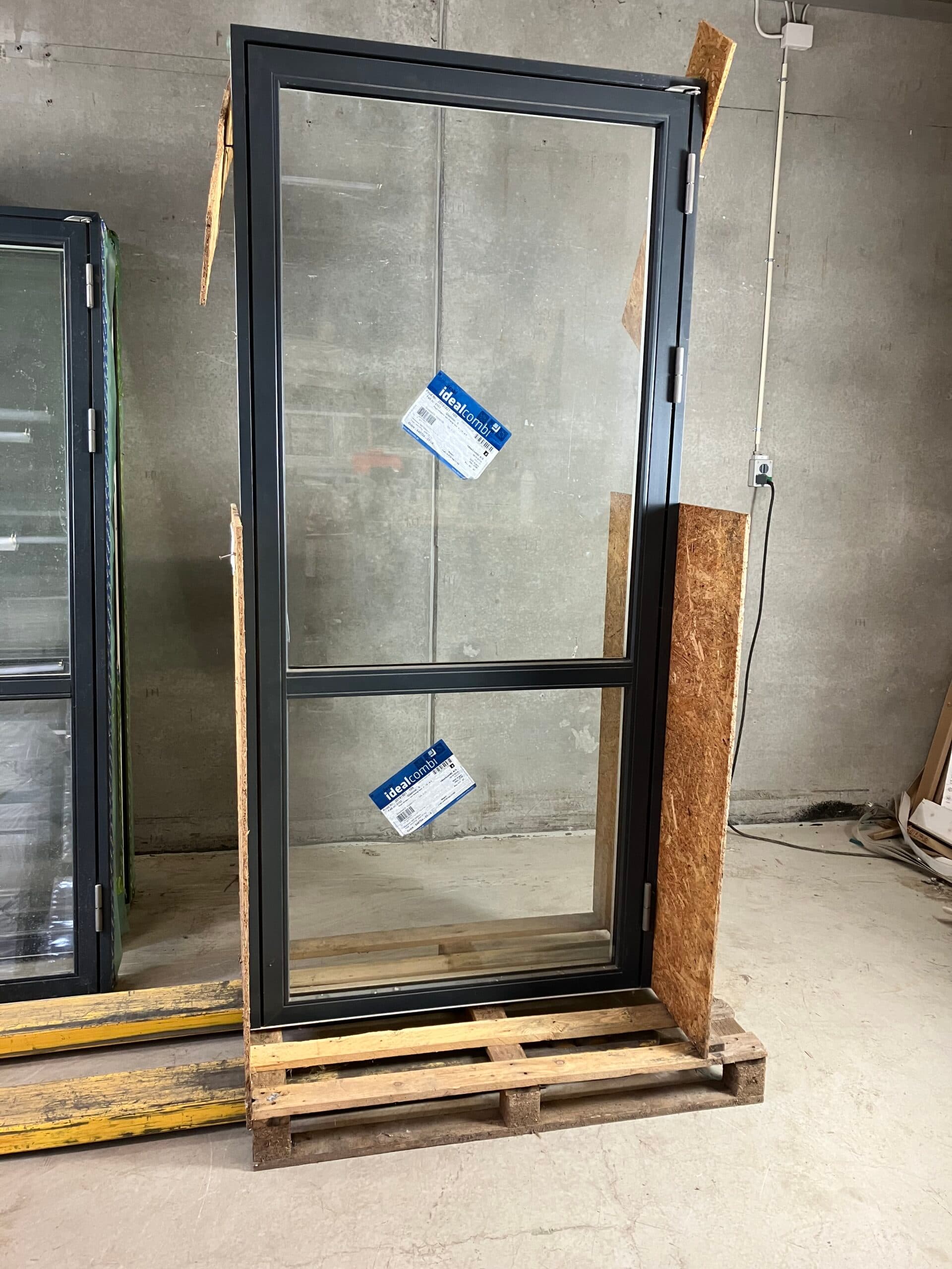 Terrassedør 98,5×212 cm.