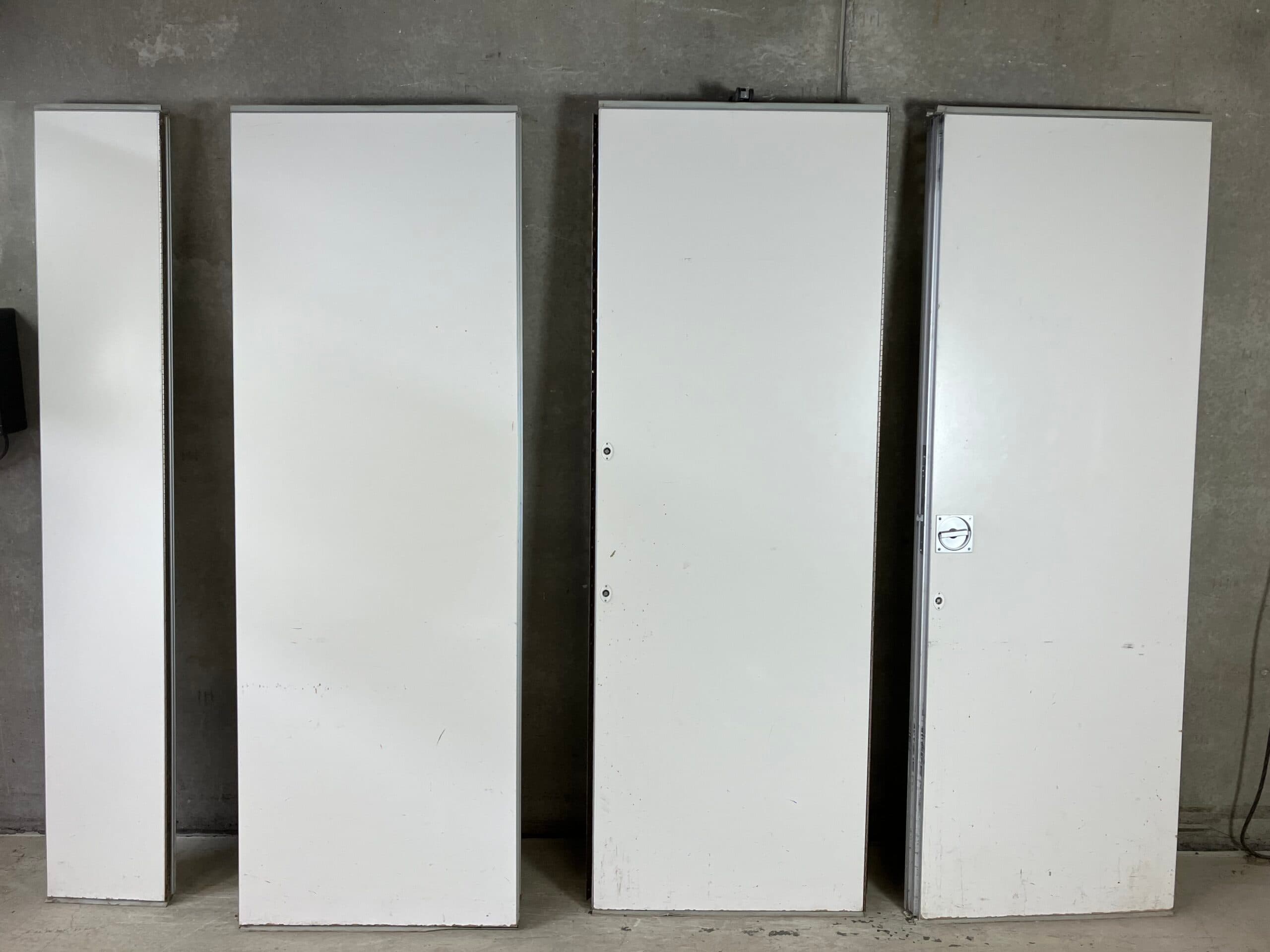 Komplet foldevæg 393,5×203,5 cm - 1