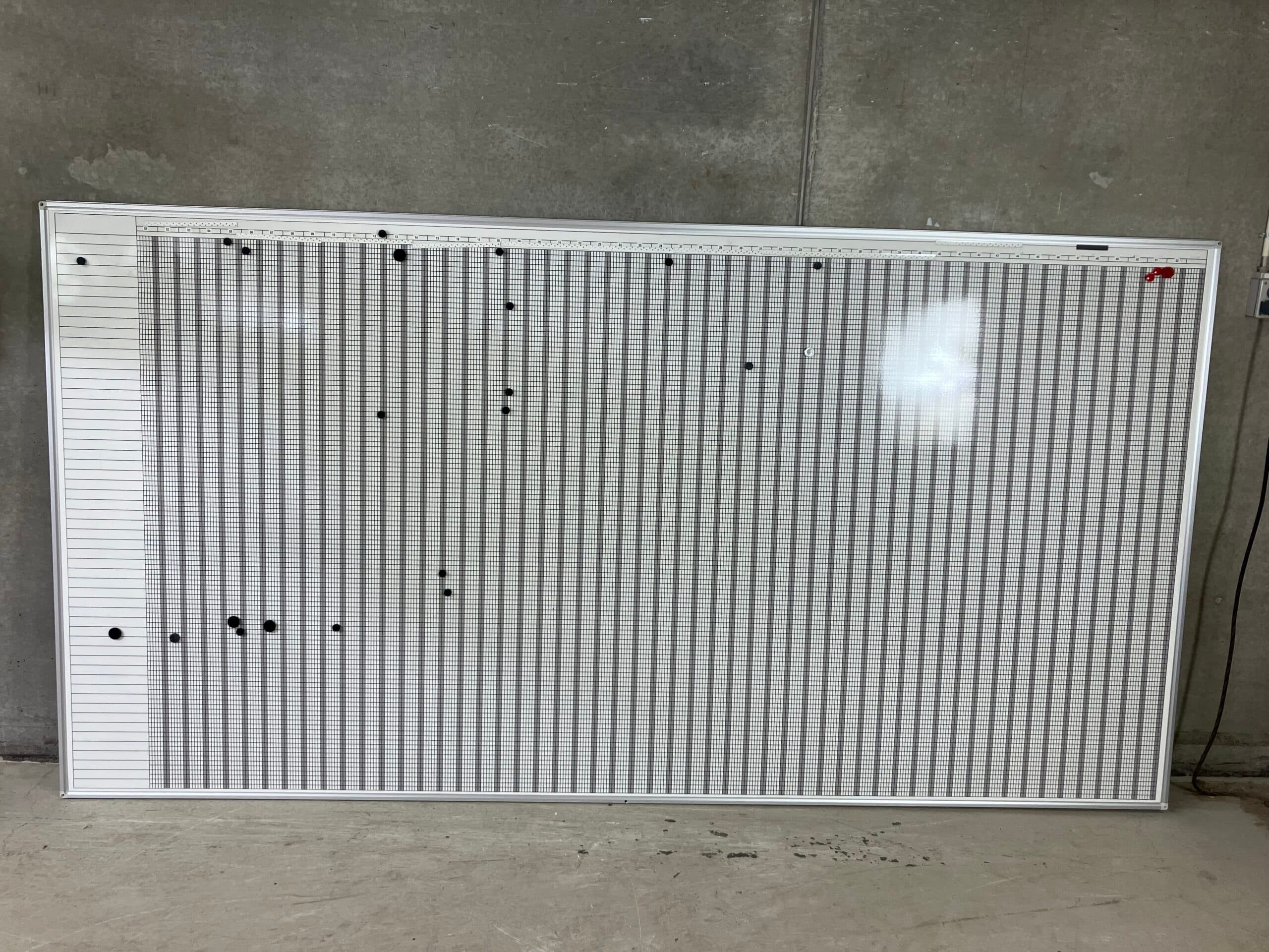 Whiteboard kalender 300×154,5 cm - 1