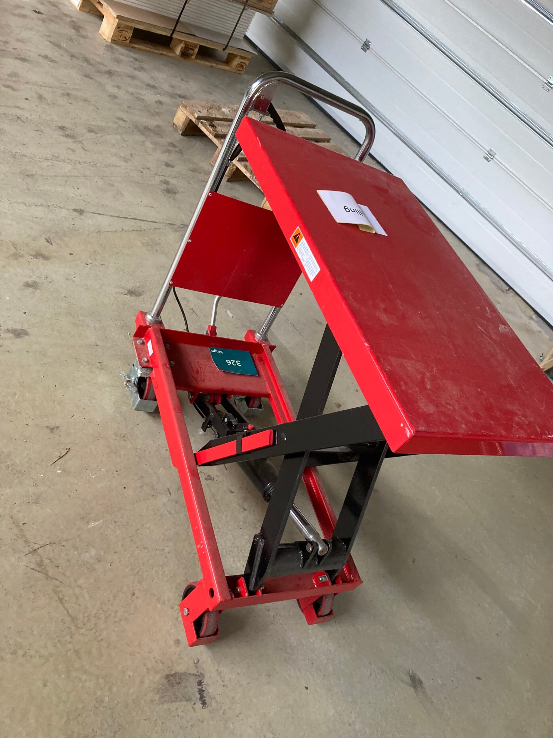 Mobilt Løftebord 500kg. - 1