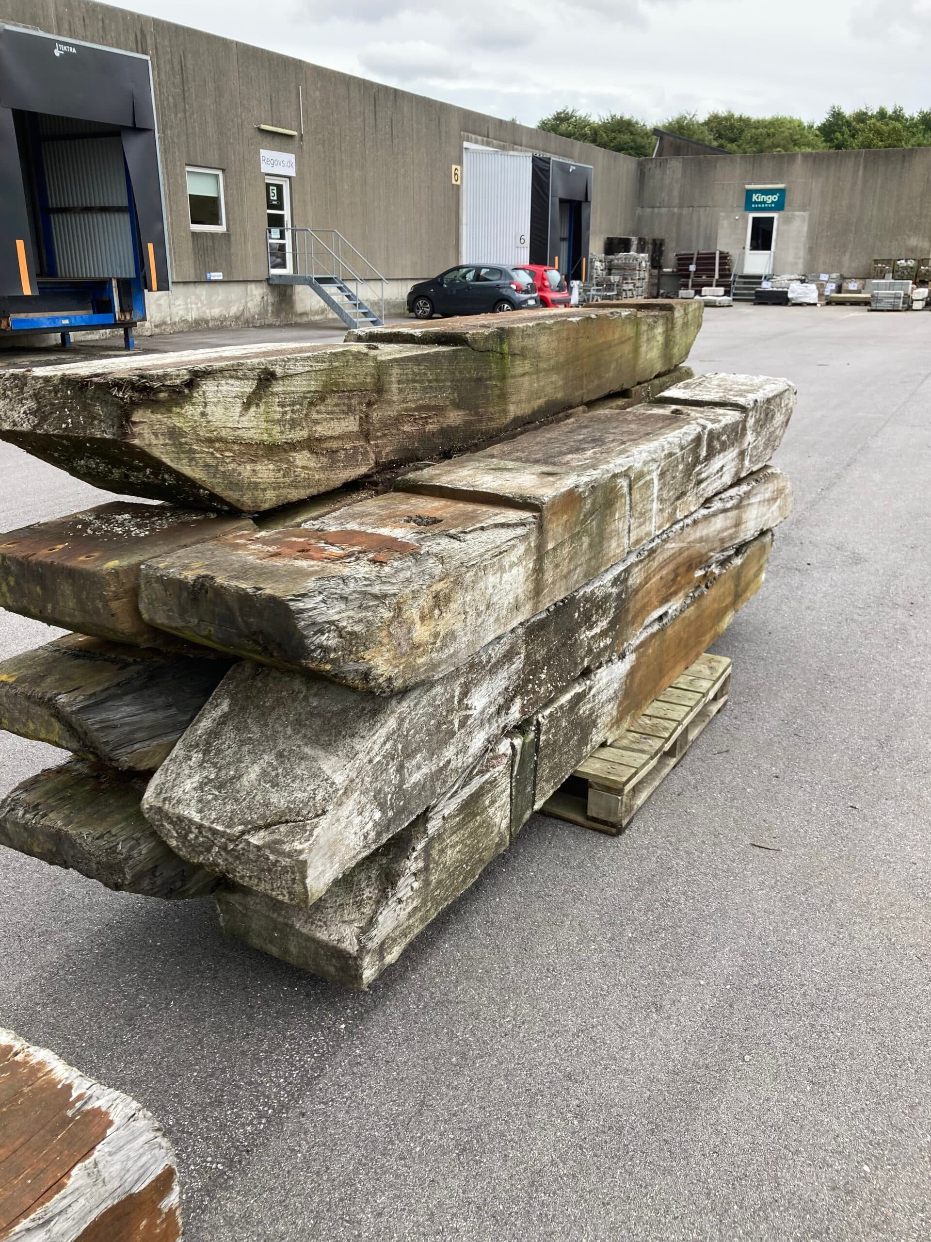 Azobé bolværkstømmer 280x400x3190mm. - 1