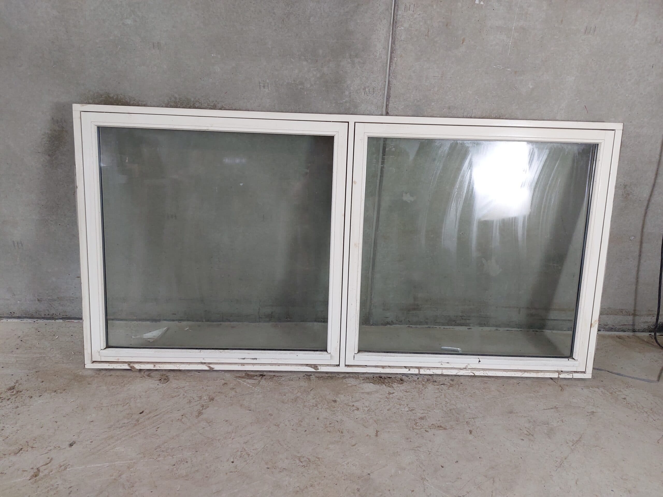 Topstyret fastkarms vindue 228,5×113,8cm - 1