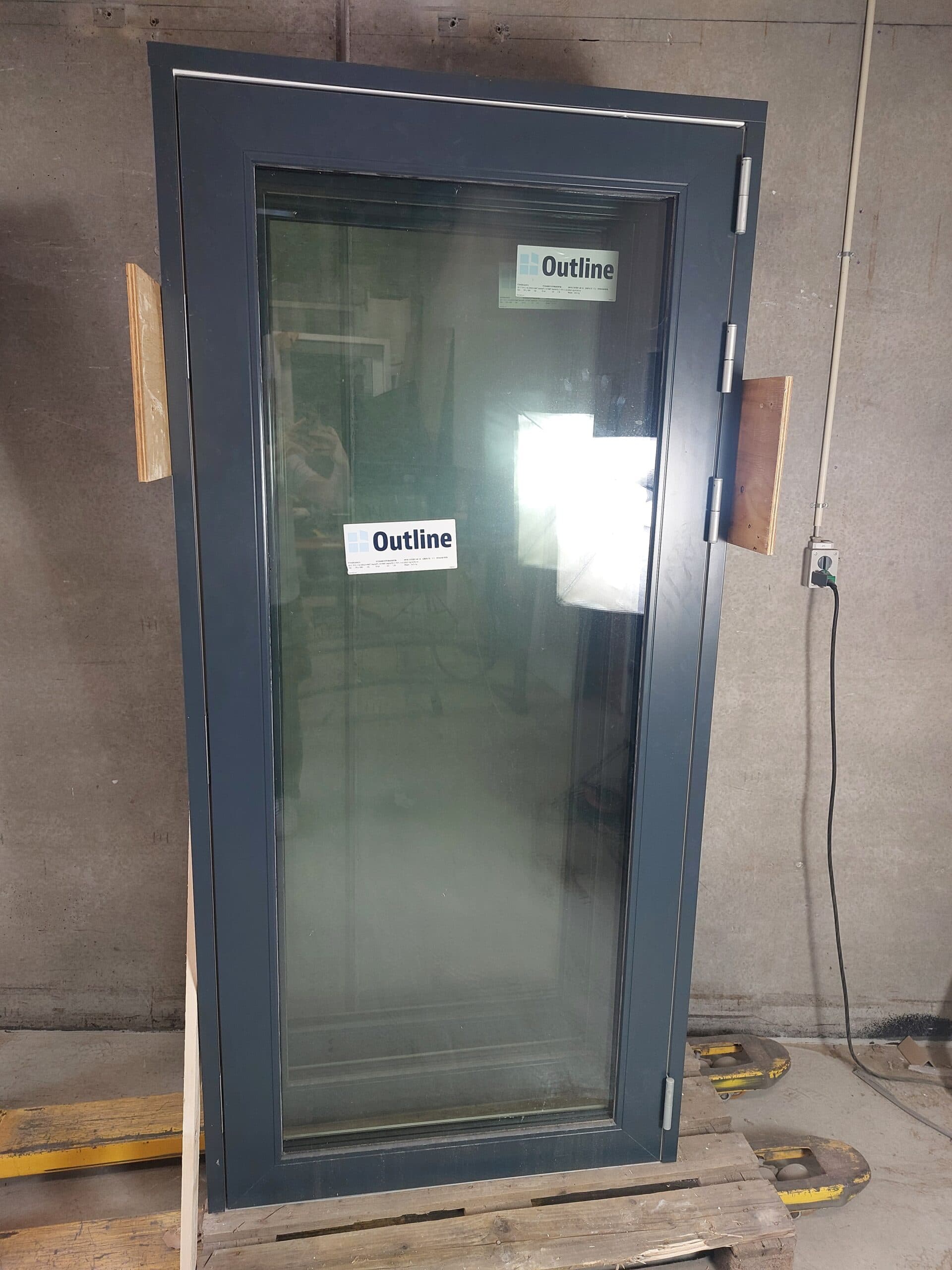 Terrassedør 100,3×213,3cm - 1