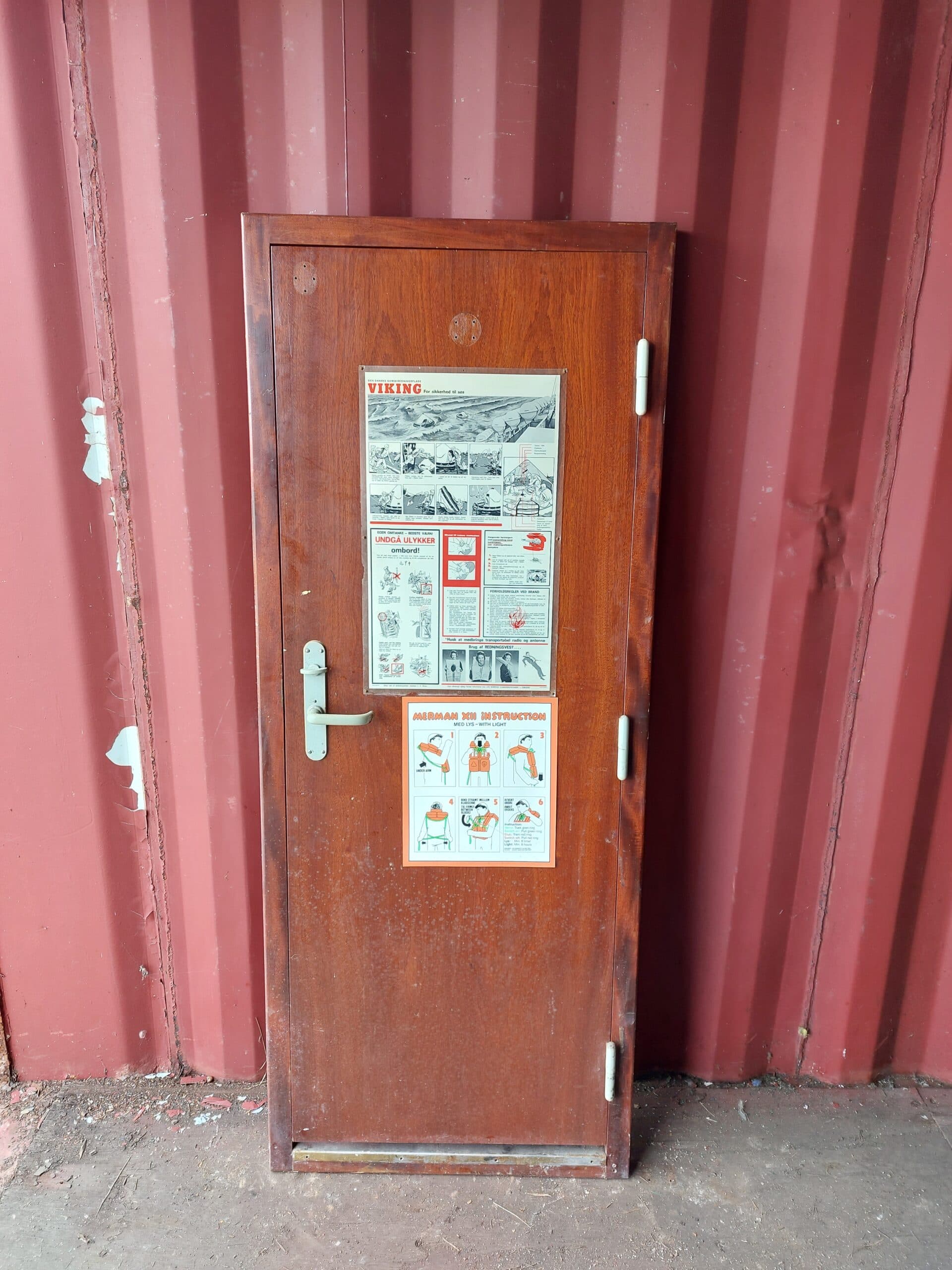 Mandskabsdør 73x182cm - 1