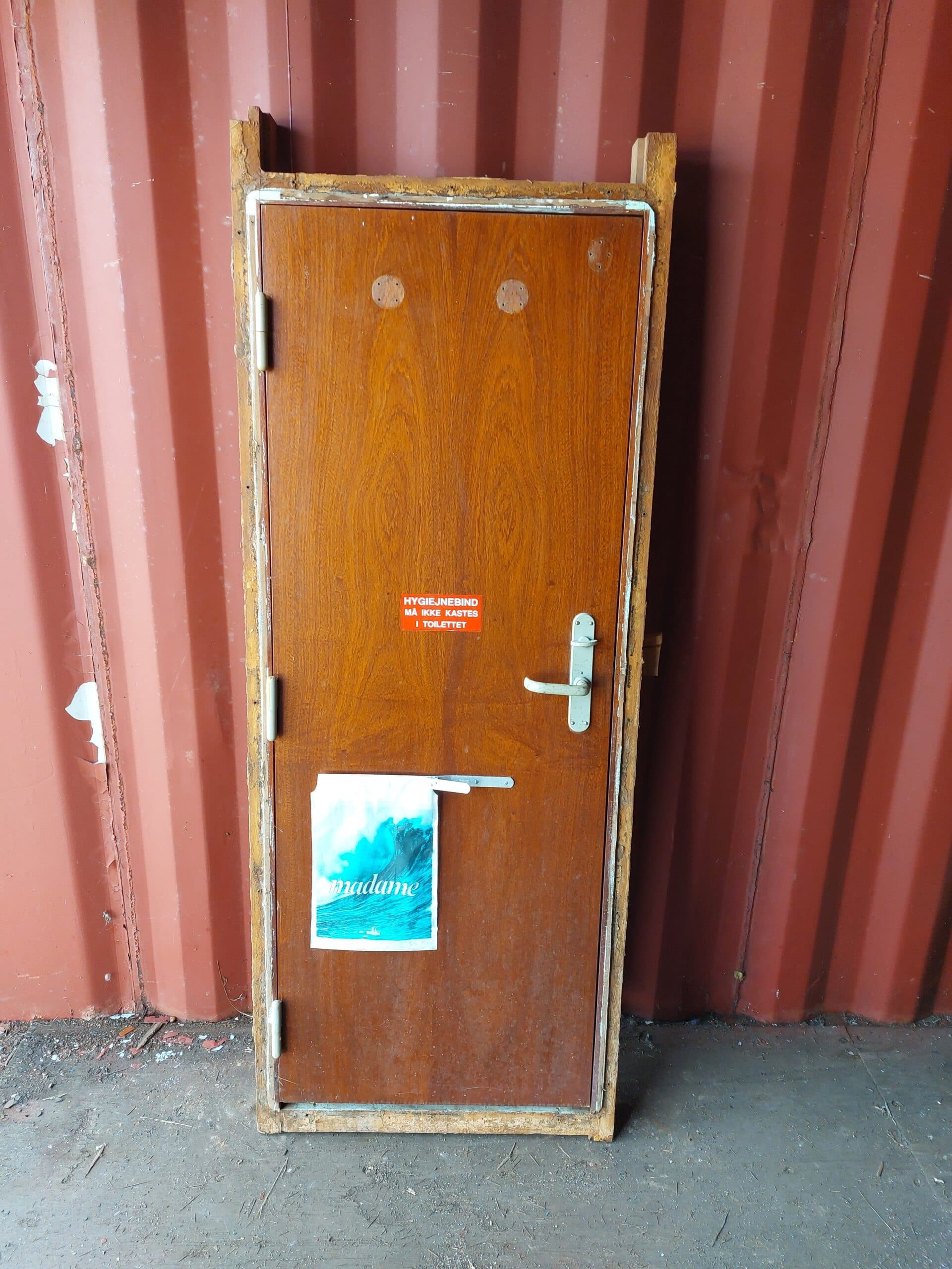 Mandskabsdør 73x182cm - 1