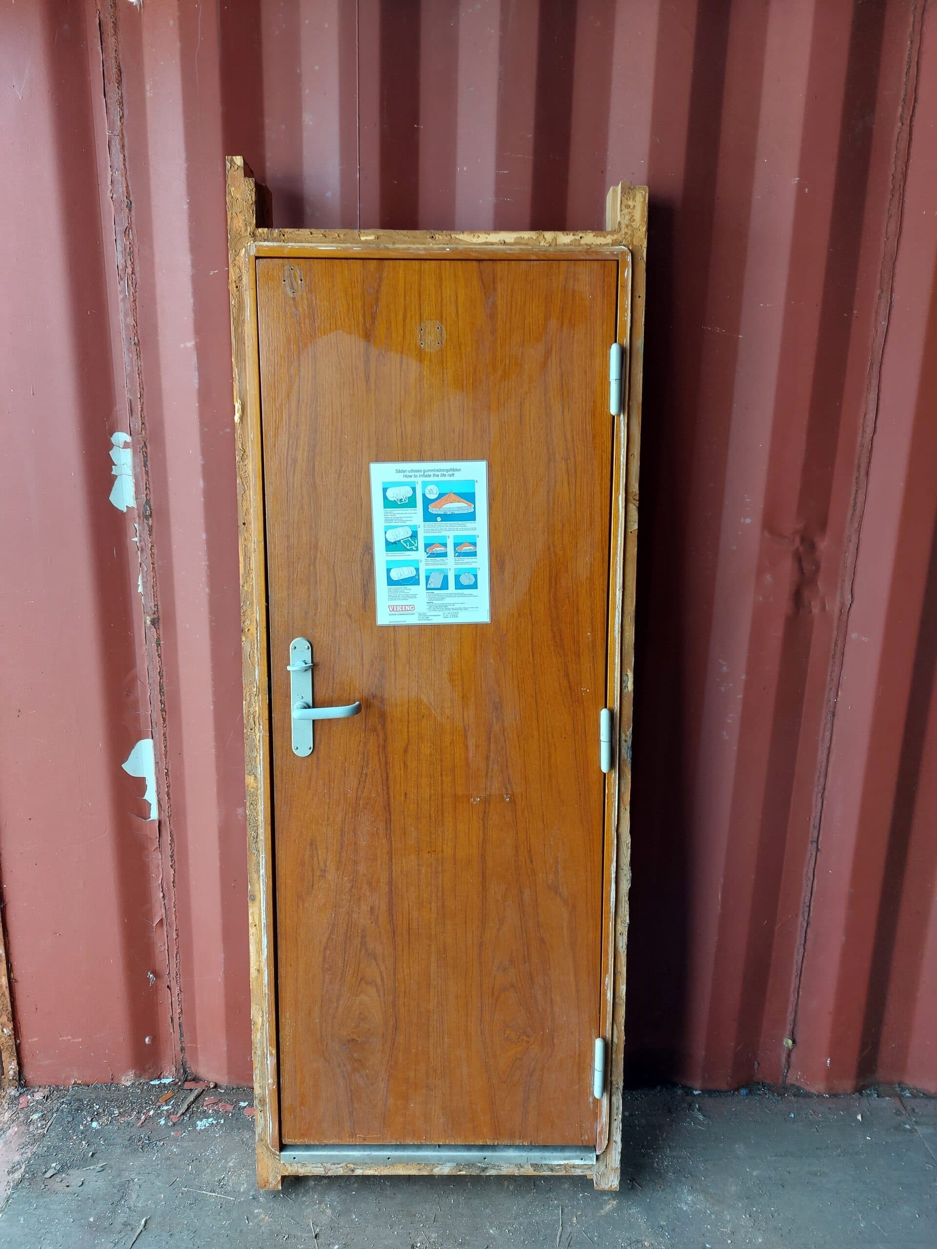 Mandskabsdør 73x182cm - 1