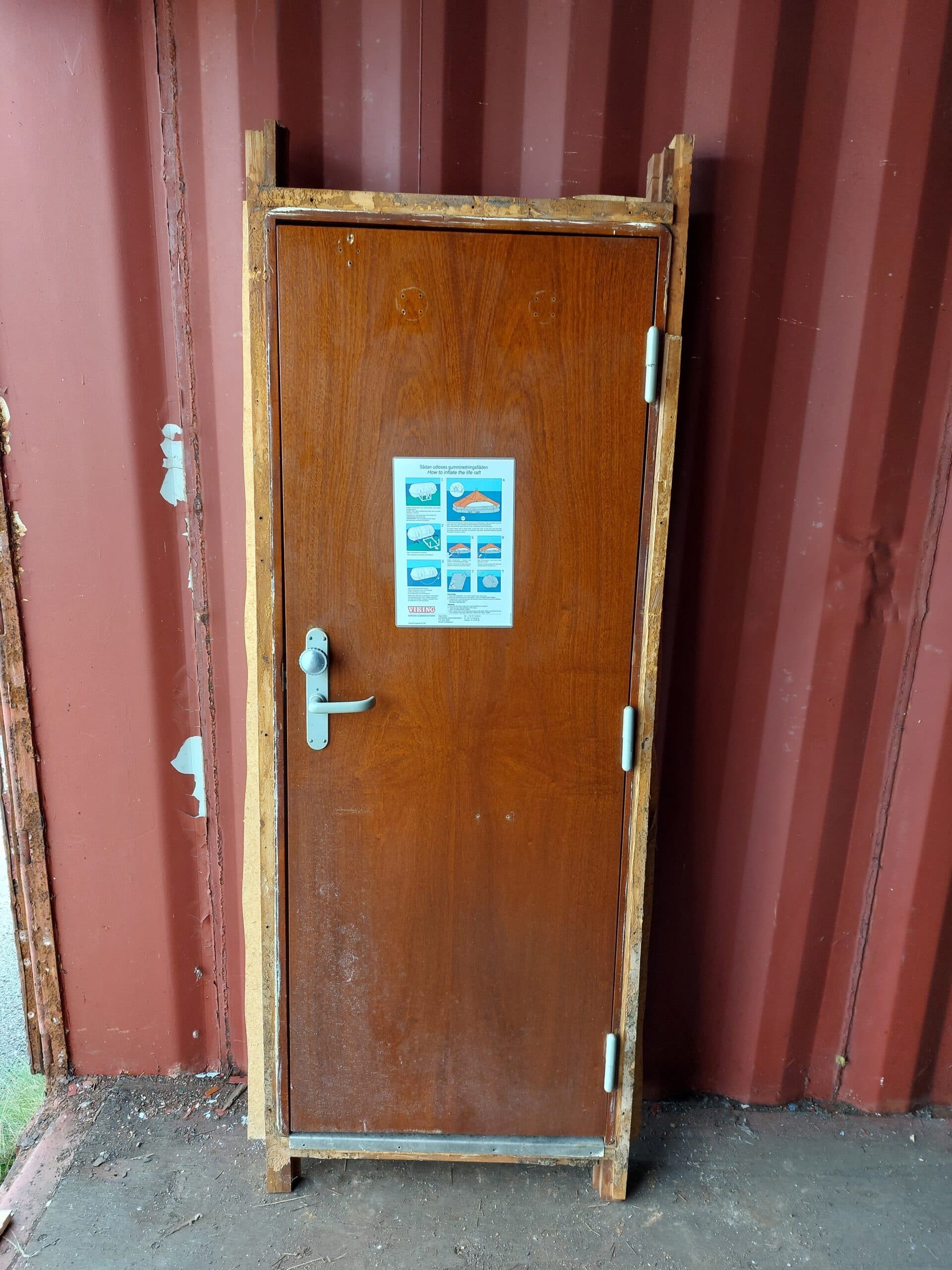 Mandskabsdør 73x182cm - 1