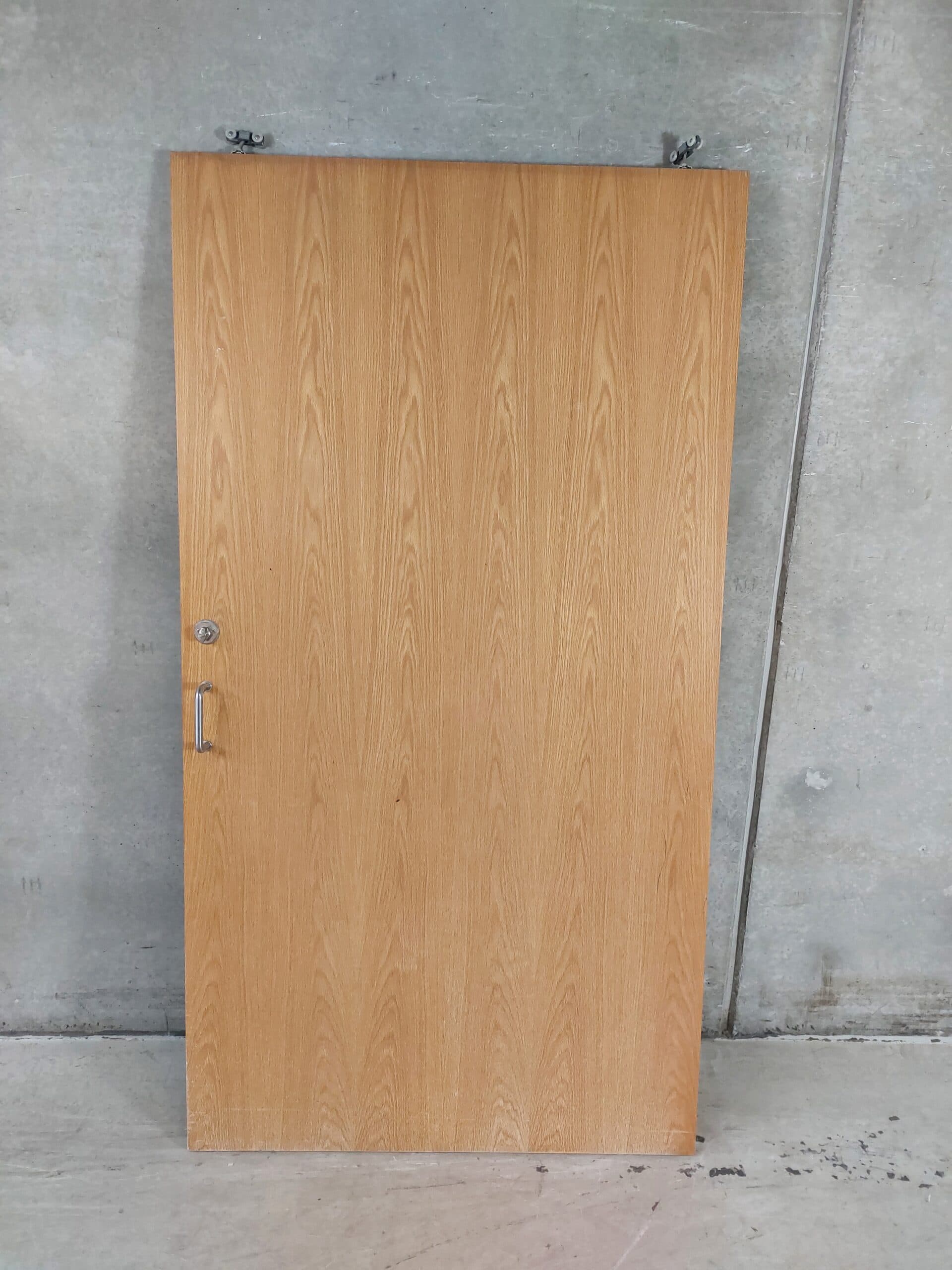 Skydedør 111x205cm inkl. topskinne - 1