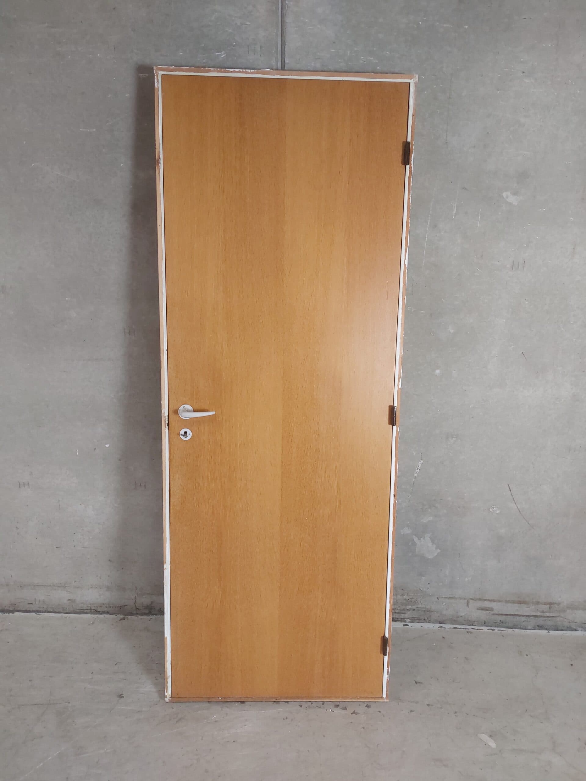 Indvendig dør med egefinér 77,5x204cm - 1