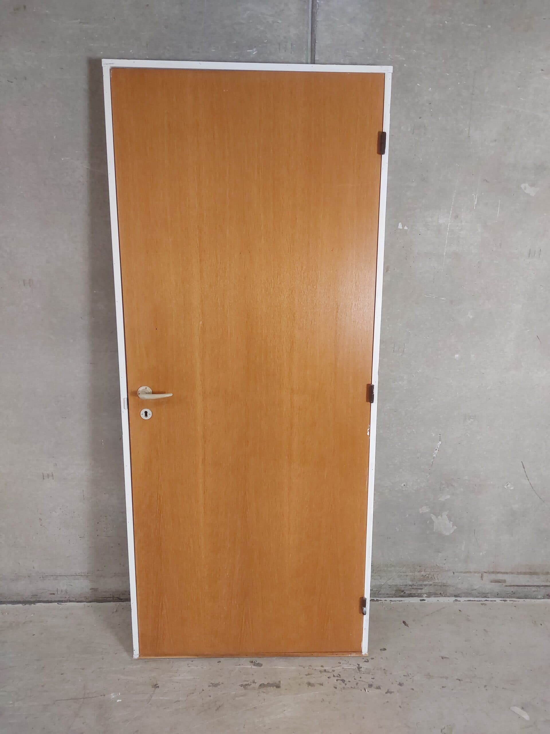 Indvendig dør med egefinér 87,5x204cm - 1