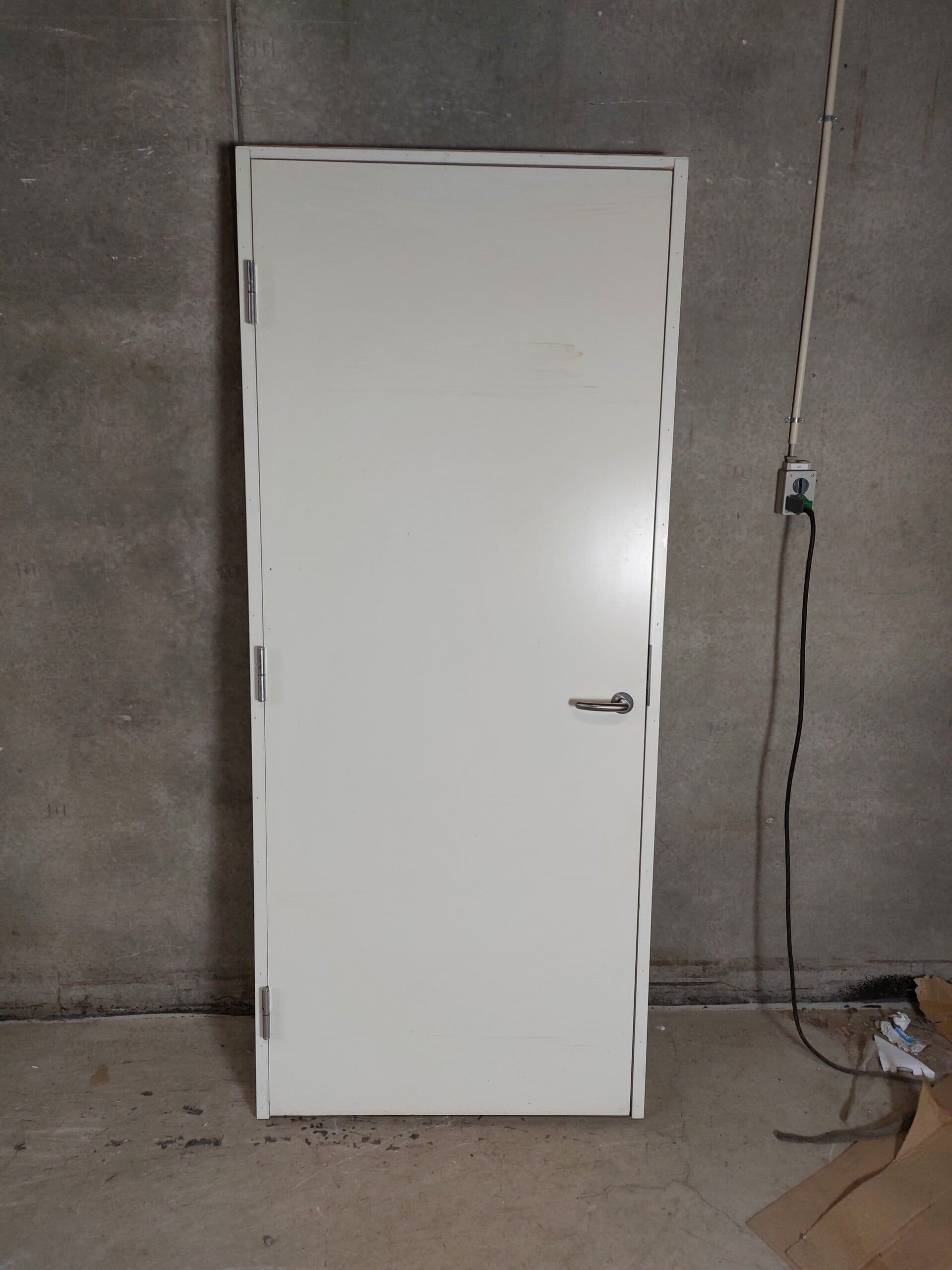 Branddør BD-30 klassificeret 88,5x208cm - 1