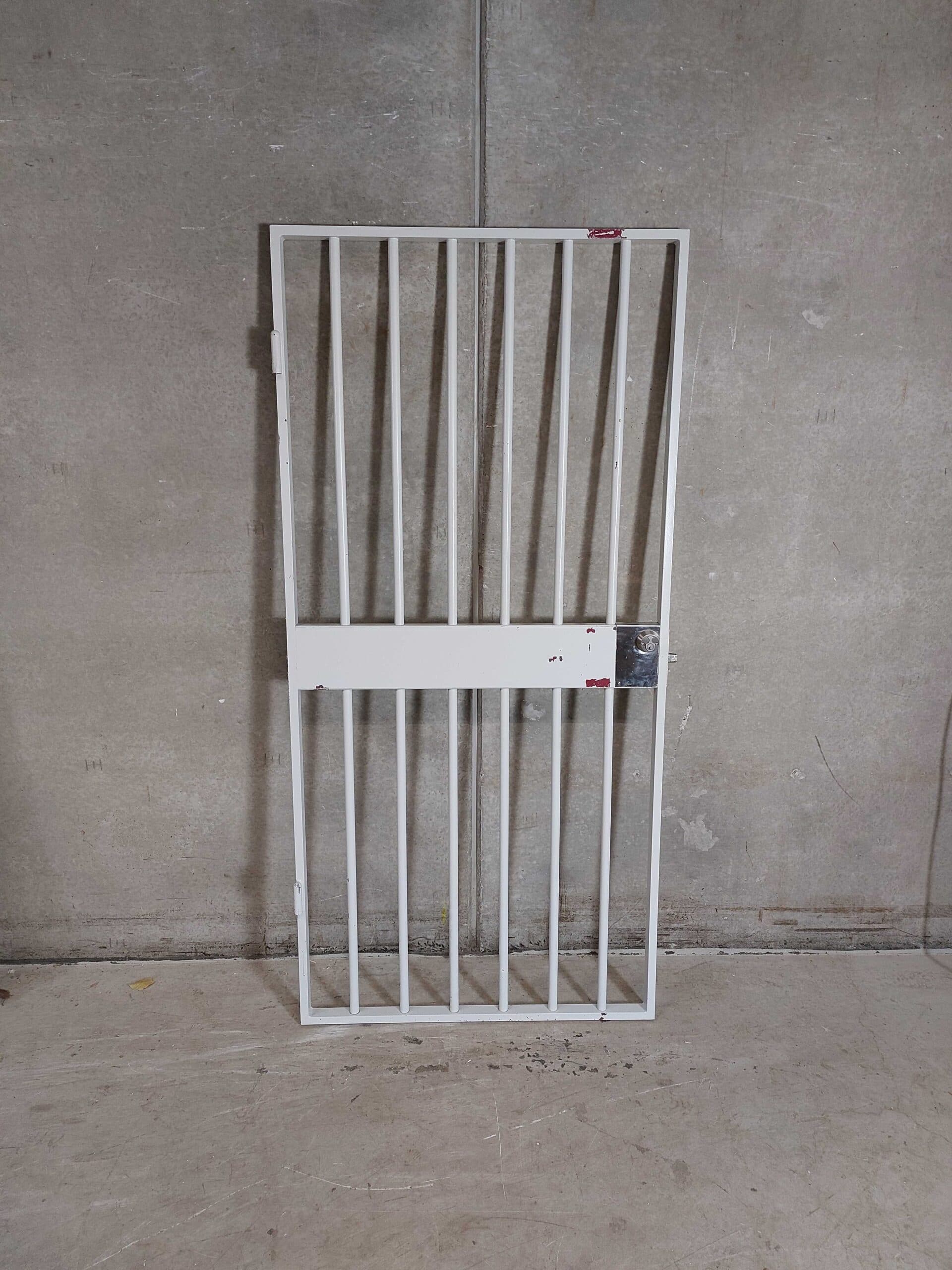 Sikkerheds gitterdør 89,5x188cm - 1