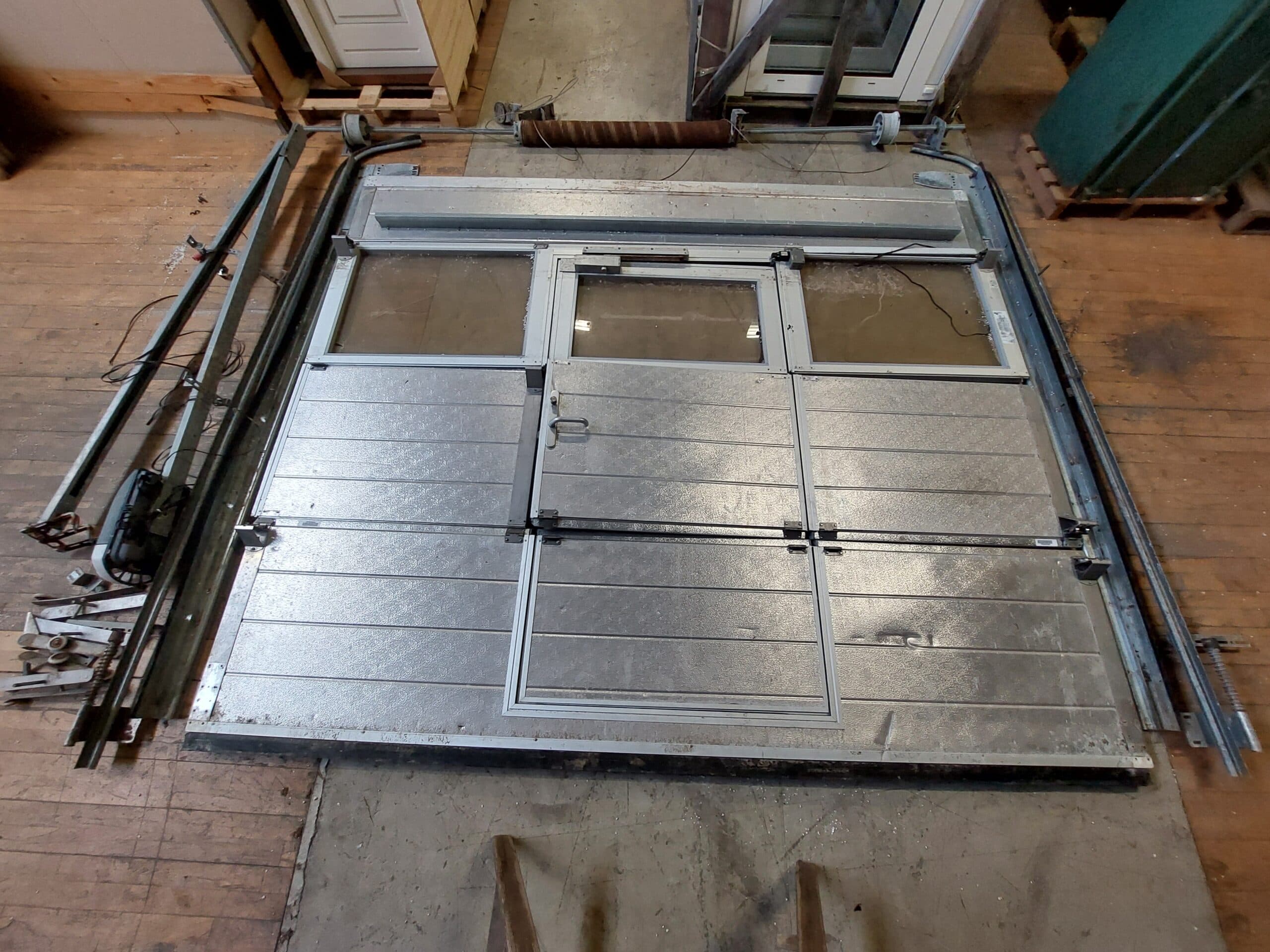 Ledhejseport med dør 300x245cm - 1